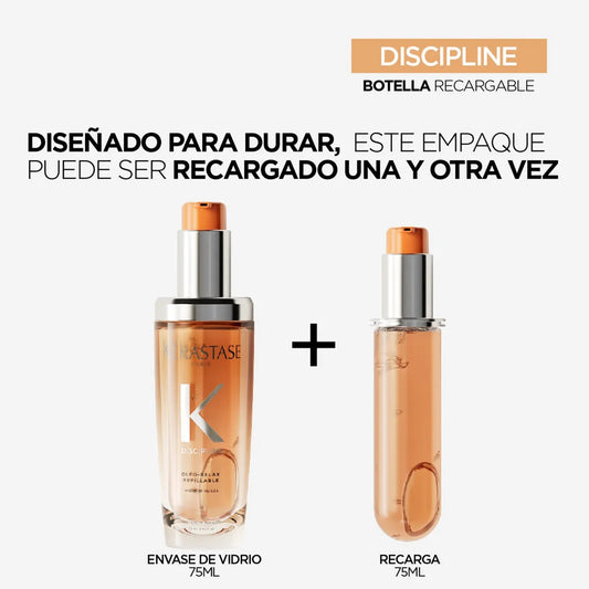 Kérastase Discipline Refill ecarga para Aceite Oléo-Relax Antifrizz y Nutritivo
