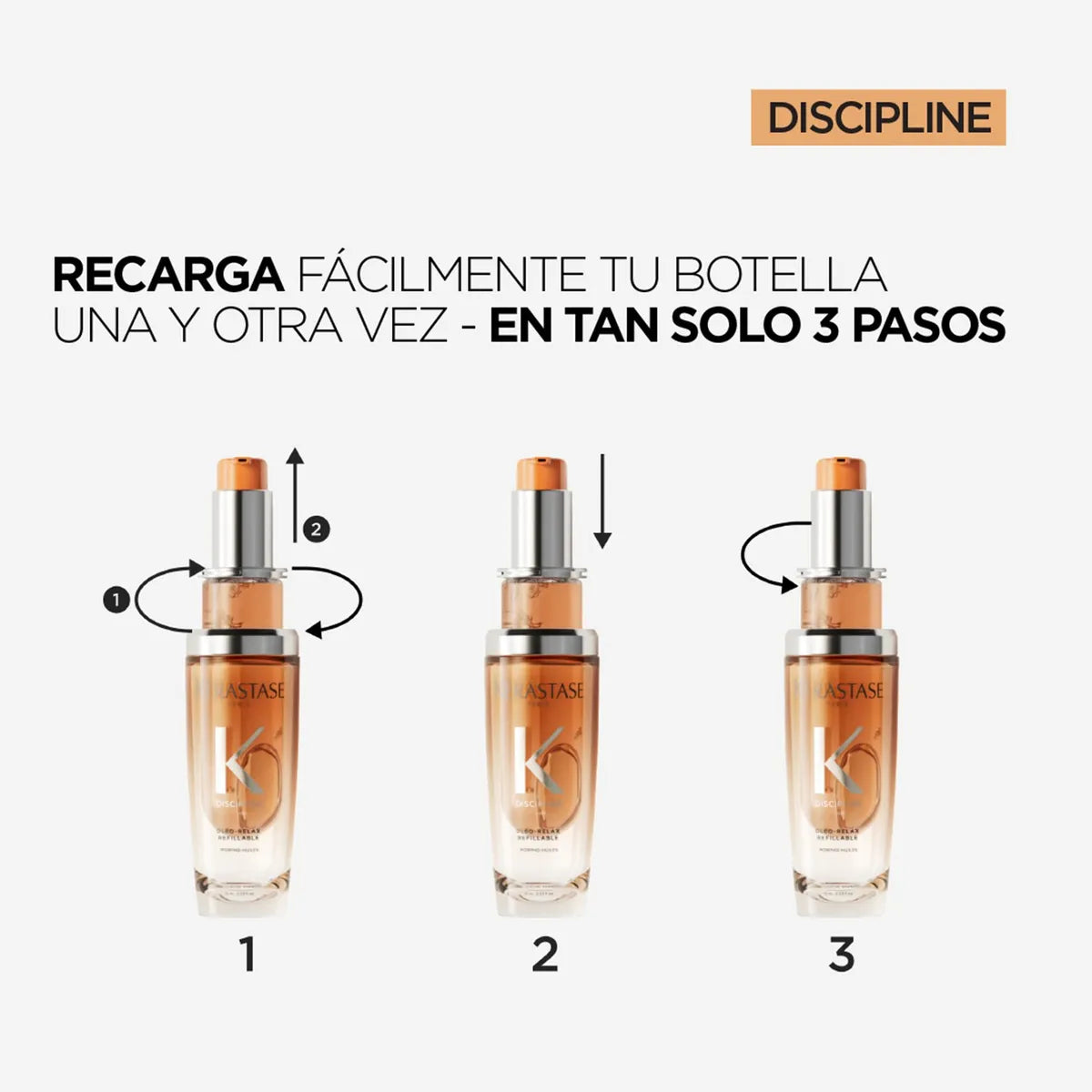 Kérastase Discipline Refill ecarga para Aceite Oléo-Relax Antifrizz y Nutritivo