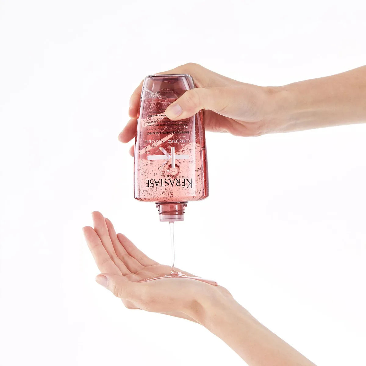 Kérastase Chroma Absolu Bain Riche Chroma Respect 1000 ml Shampoo Nutritivo Protector para Cabello Teñido y Sensibilizado