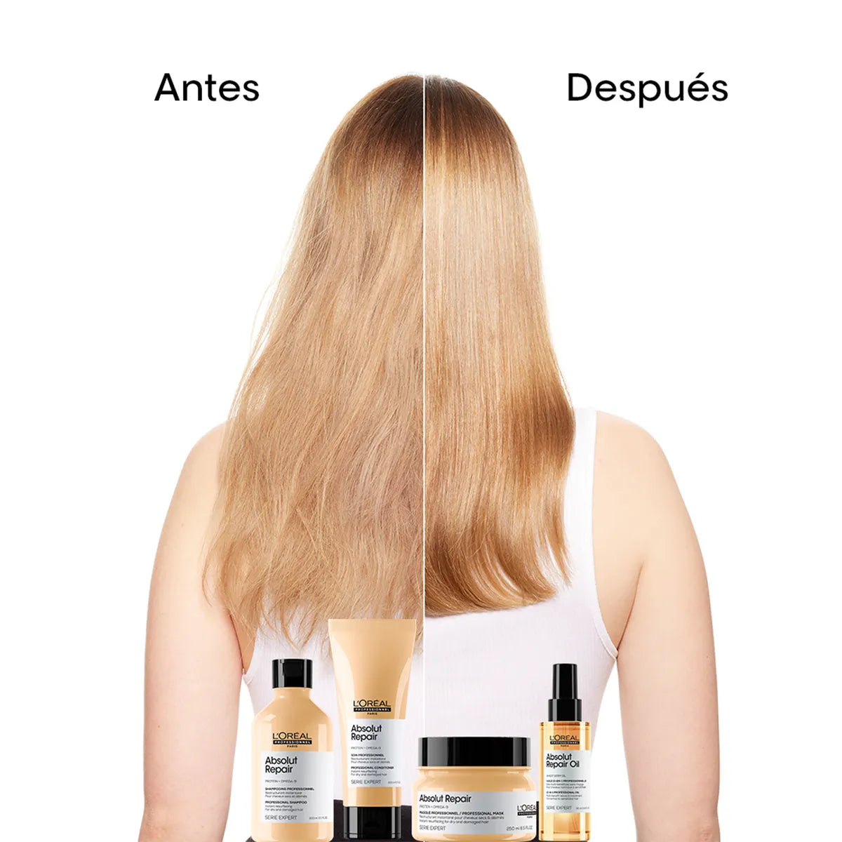 L'Oréal Professionnel Absolut Repair Acondicionador Reparador 200 ml Acondicionador para Cabello Dañado