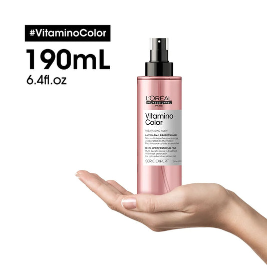 L'Oréal Professionnel Vitamino Color Spray Cuida Color 10 en 1 190 ml Spray Protector para Cabello Teñido