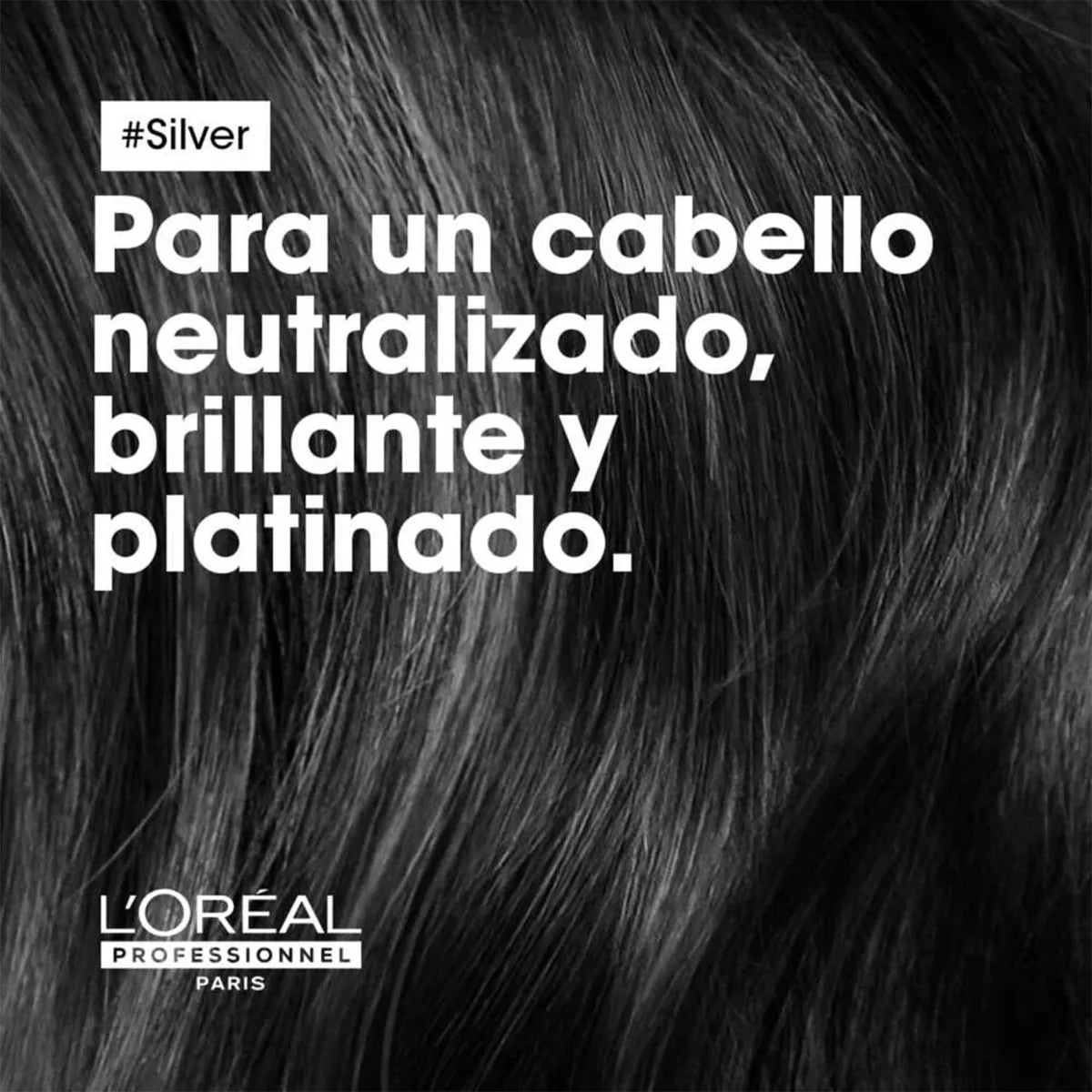 L'Oréal Professionnel Silver Acondicionador 200 ml Acondicionador Matizador para Cabello Gris, Blanco y Rubio