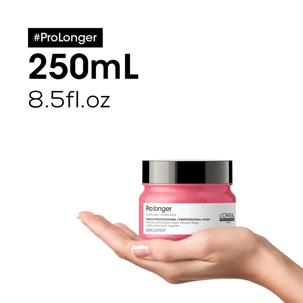 L'Oréal Professionnel Pro Longer Mascarilla 250 ml Mascarilla Fortalecedora para Cabello Largo con Puntas Finas
