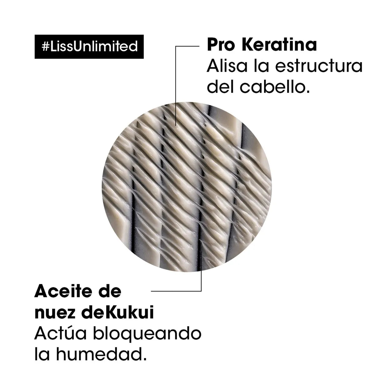 L'Oréal Professionnel Liss Unlimited Mascarilla 250 ml Mascarilla Antifrizz para Cabello Rebelde y Encrespado