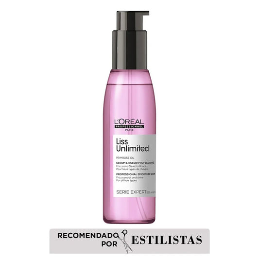 L'Oréal Professionnel Liss Unlimited Sérum 125 ml Sérum Antifrizz para Cabello Rebelde y Encrespado