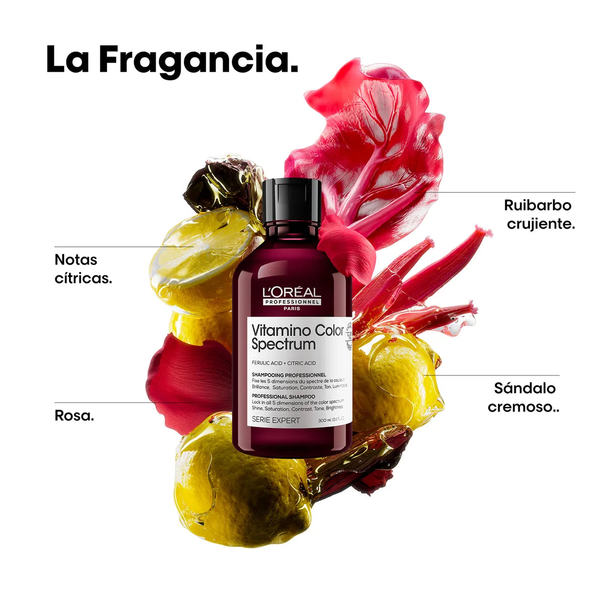 L'Oréal Professionnel Vitamino Color Spectrum Shampoo 300 ml Shampoo Protector para Cabello Teñido