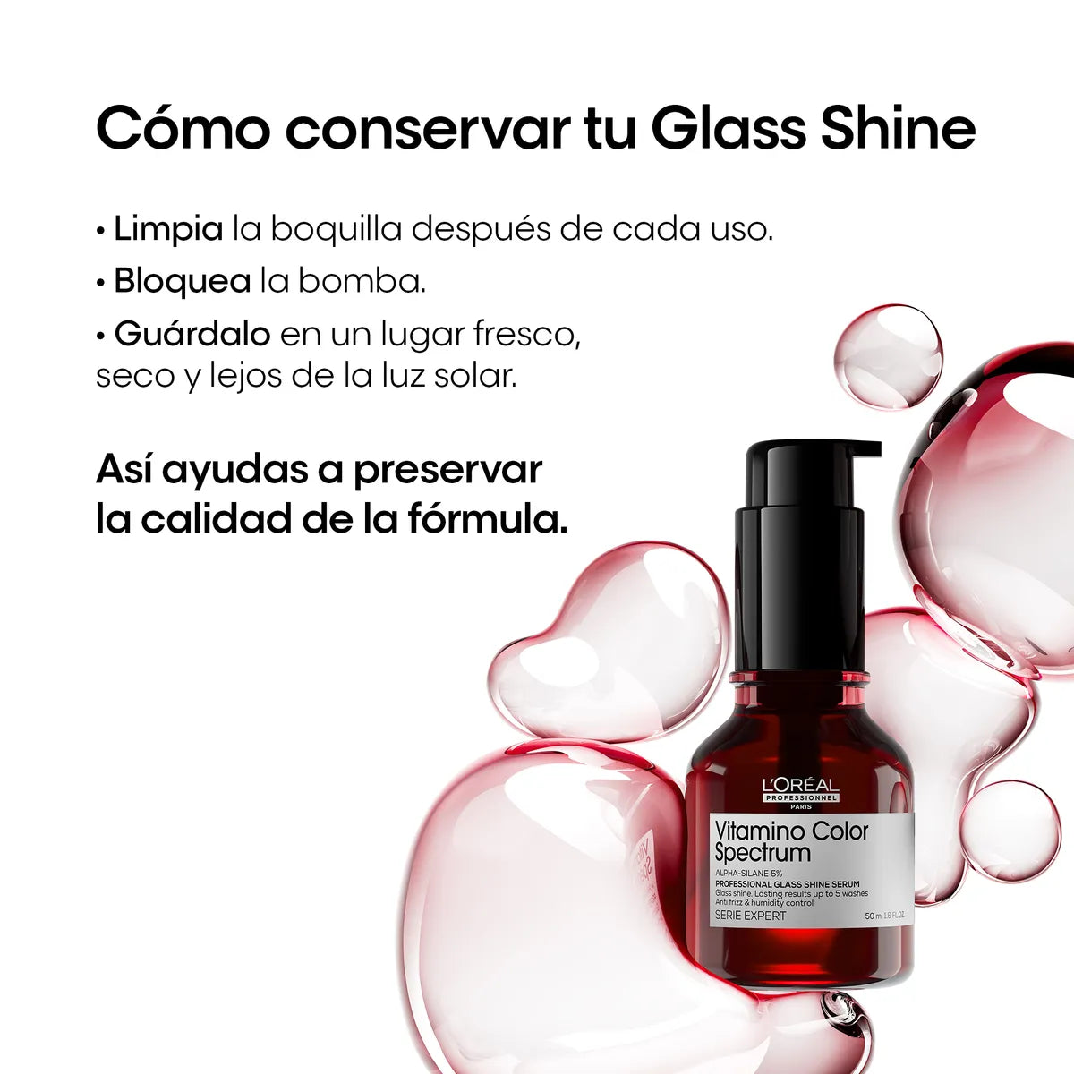 L'Oréal Professionnel Vitamino Color Spectrum Sérum 50 ml Sérum Protector para Cabello Teñido
