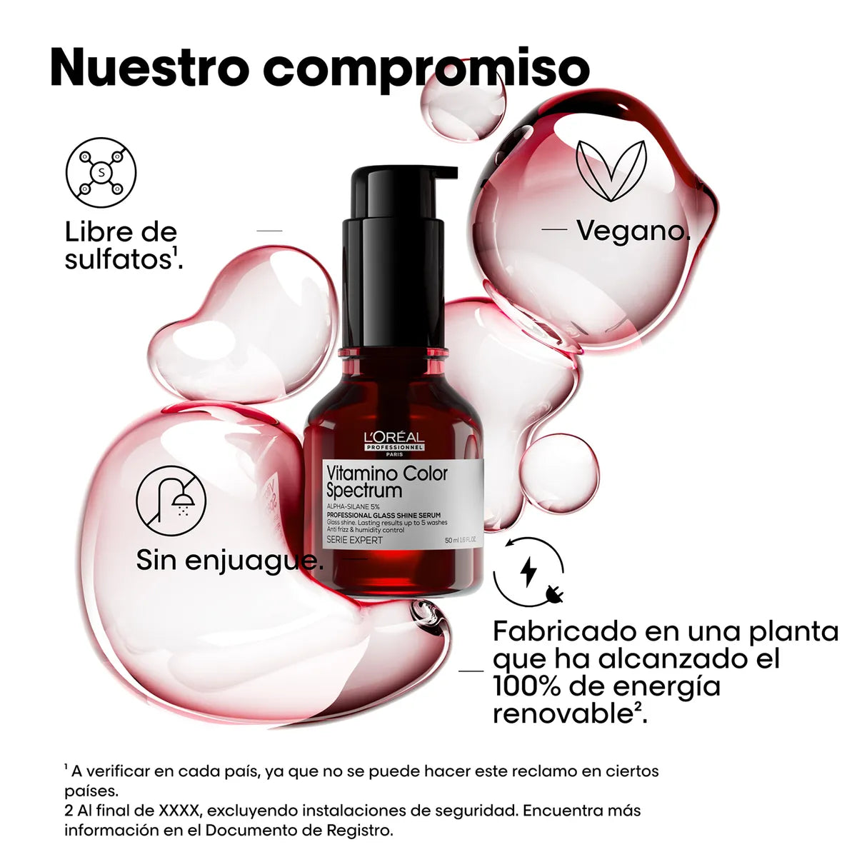 L'Oréal Professionnel Vitamino Color Spectrum Sérum 50 ml Sérum Protector para Cabello Teñido