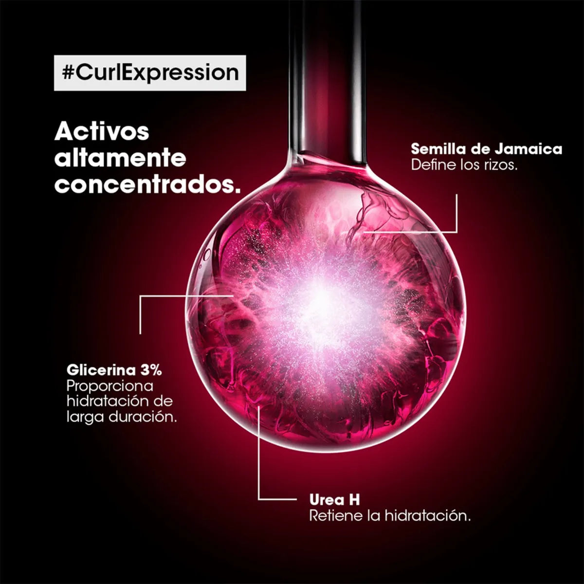 L'Oréal Professionnel Curl Expression Crema en Gel Leave-In 250 ml Definidor de Rizos para Cabello Rizado y Crespo