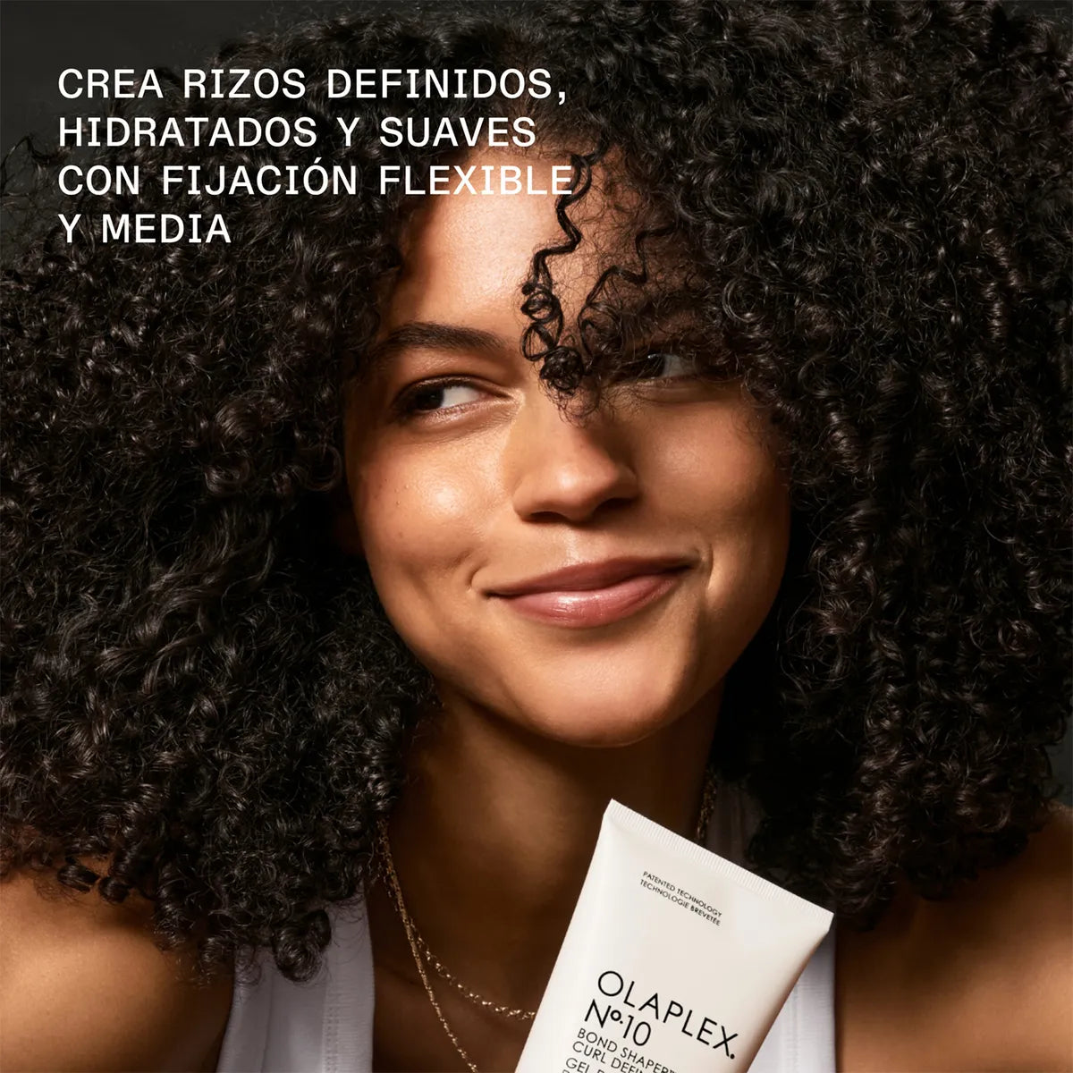 Olaplex Nº.10 Bond Shaper Curl Defining Gel con tecnología Bond Building Technology™ para fortalecer y definir rizos