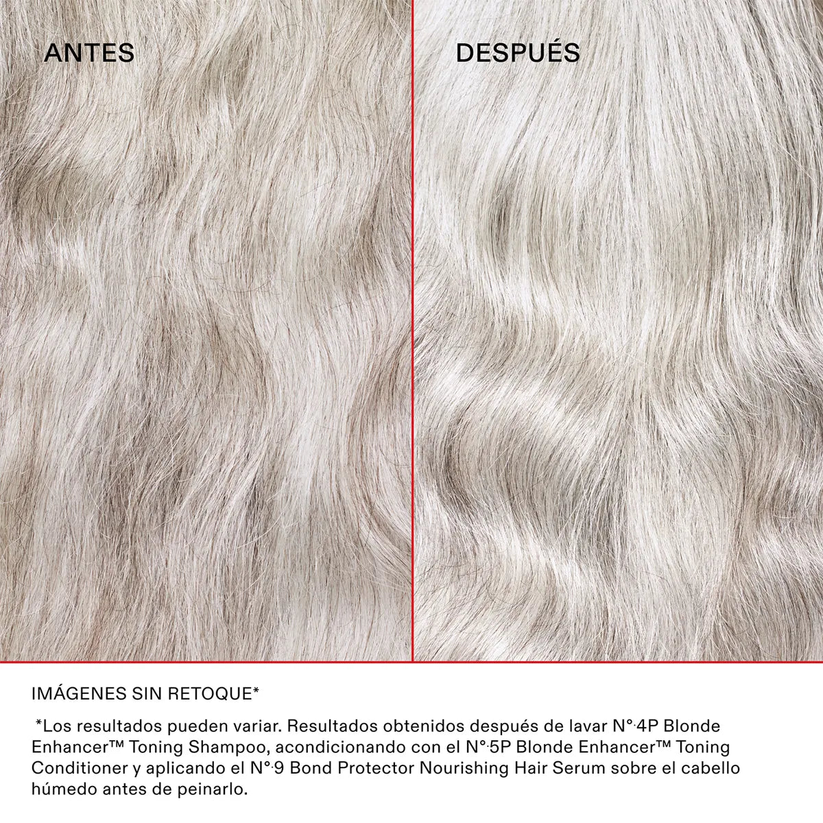 Olaplex Nº.4P Blonde Enhancer Toning Shampoo 250 ml Shampoo Matizador para Cabello Rubio, Gris y Decolorado