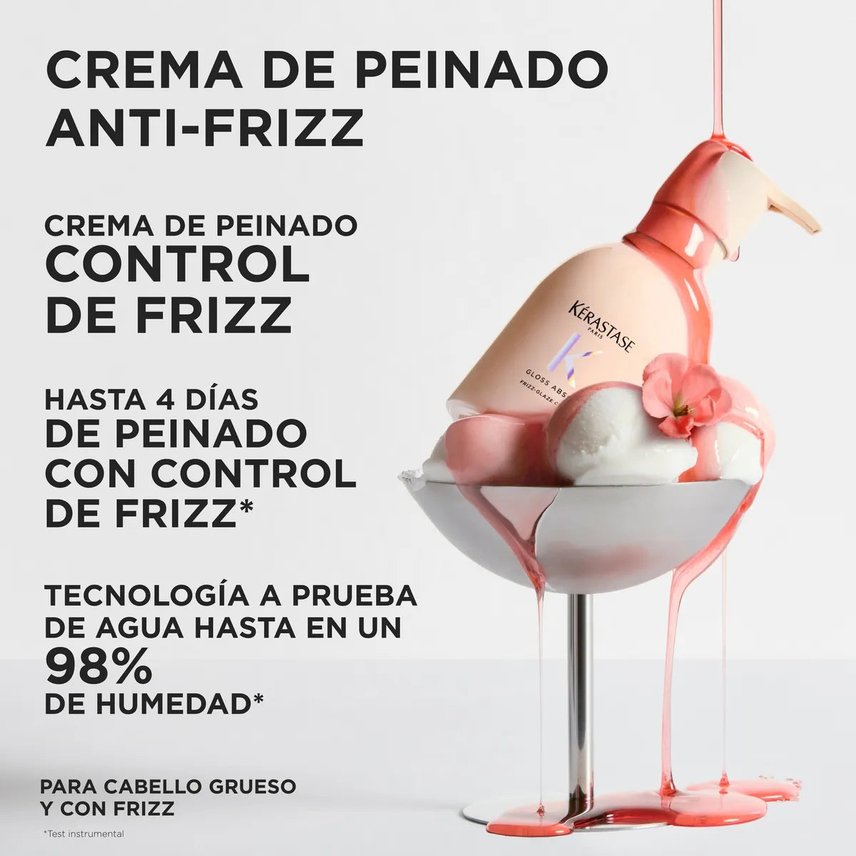 Kérastase Gloss Absolu Crema Antifrizz Masaje Capilar Hidratante