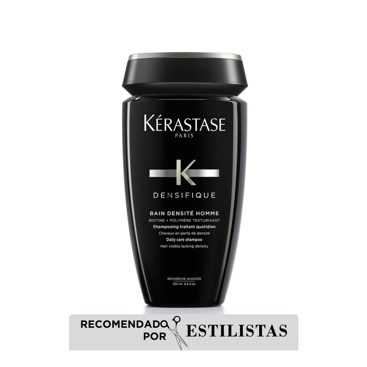 Kérastase Densifique Bain Densité Homme Shampoo Densificador para Hombre con Cabello Fino