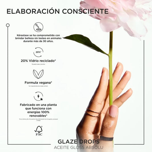 Kérastase Gloss Absolu Glaze Drops | Sérum de Brillo Antifrizz