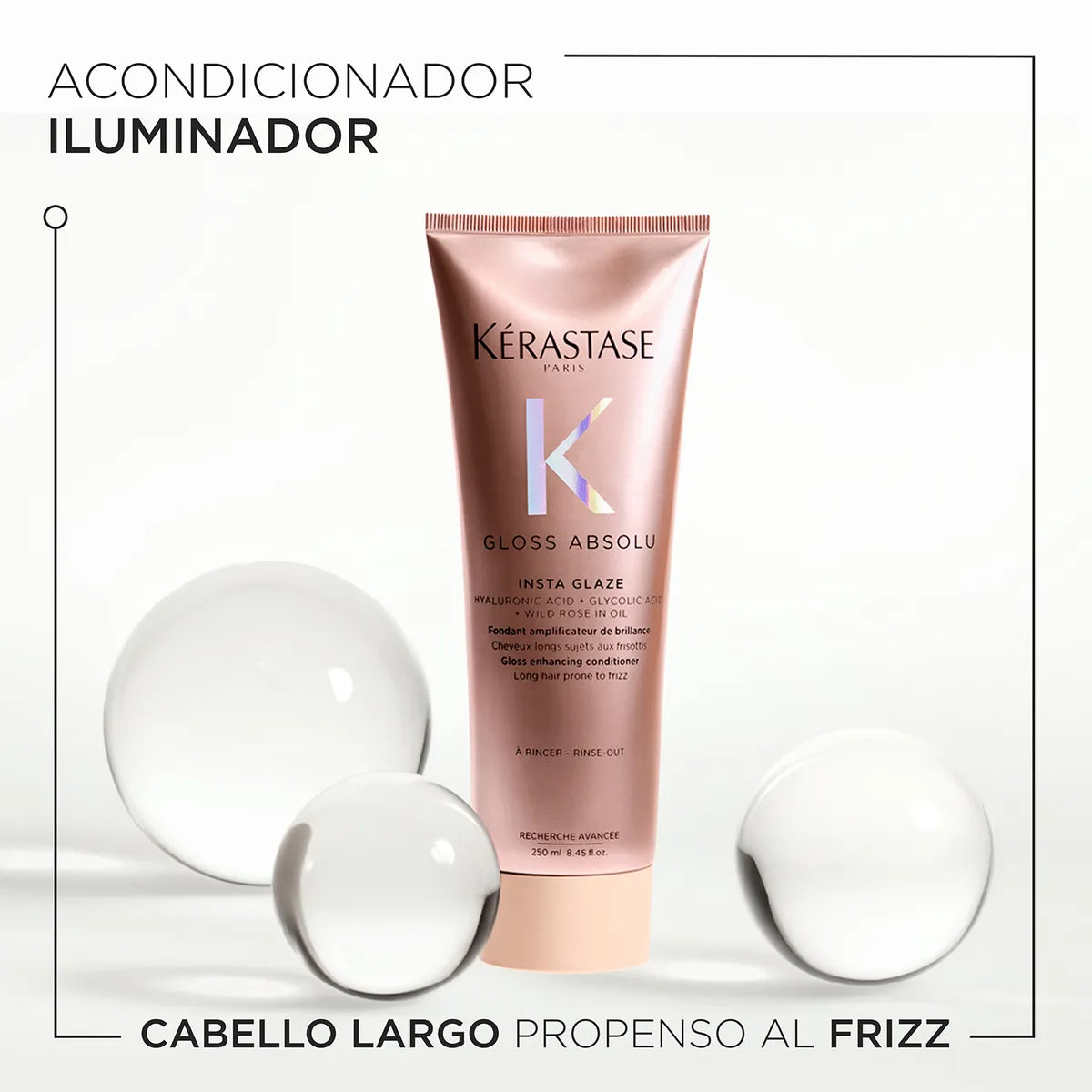 Kérastase Gloss Absolu Insta Glaze  Acondicionador Hidratante Antifrizz
